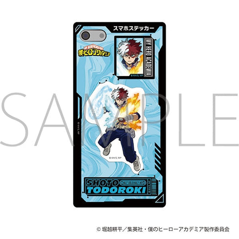 『僕のヒーローアカデミア』スマホステッカー/轟 焦凍